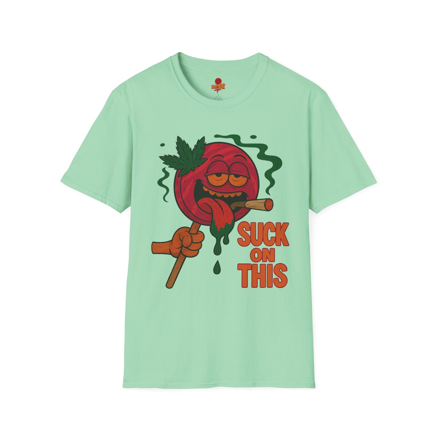 Suck On This T-Shirt – Funny Weed Lollipop Shirt (Tax Included)