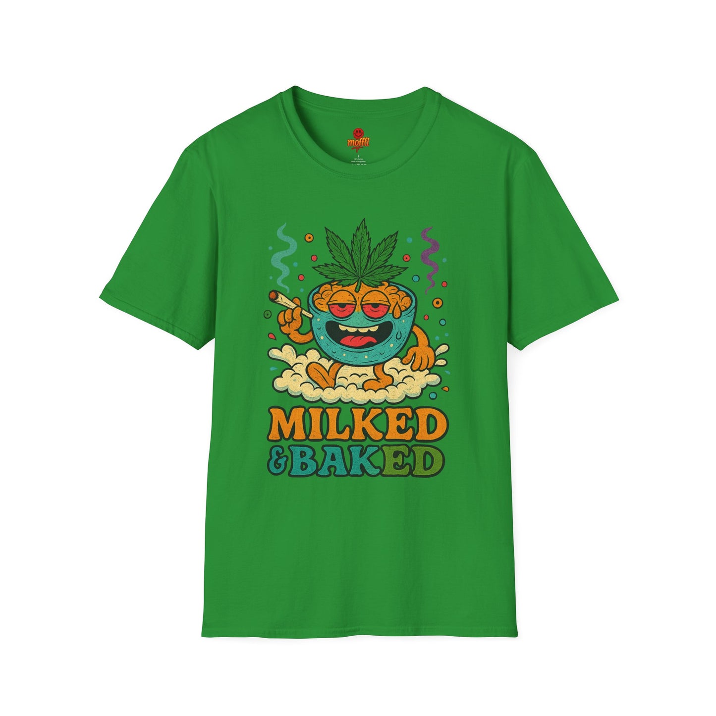 Milked & Baked Stoner  420 Cereal Shirt (Tax Included)