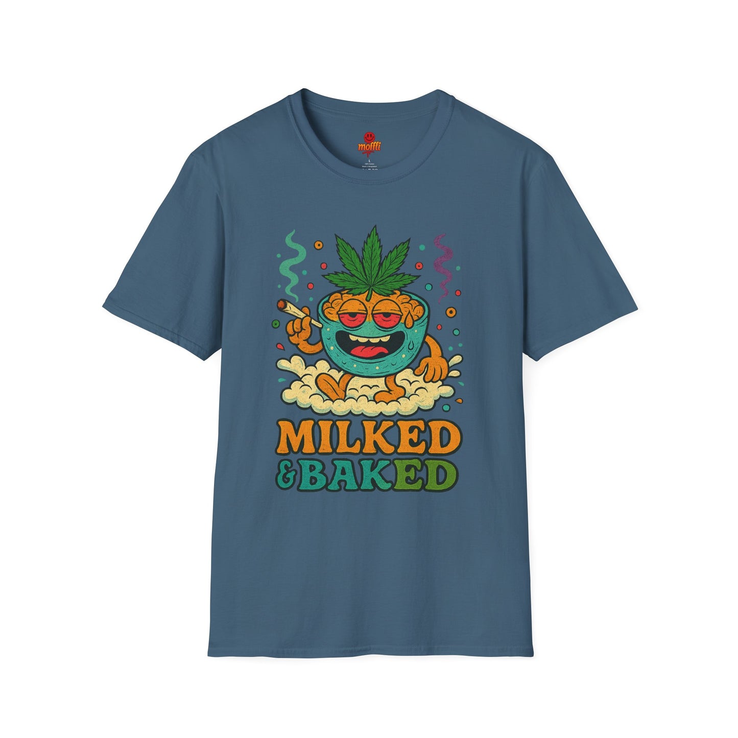 Milked & Baked Stoner  420 Cereal Shirt (Tax Included)