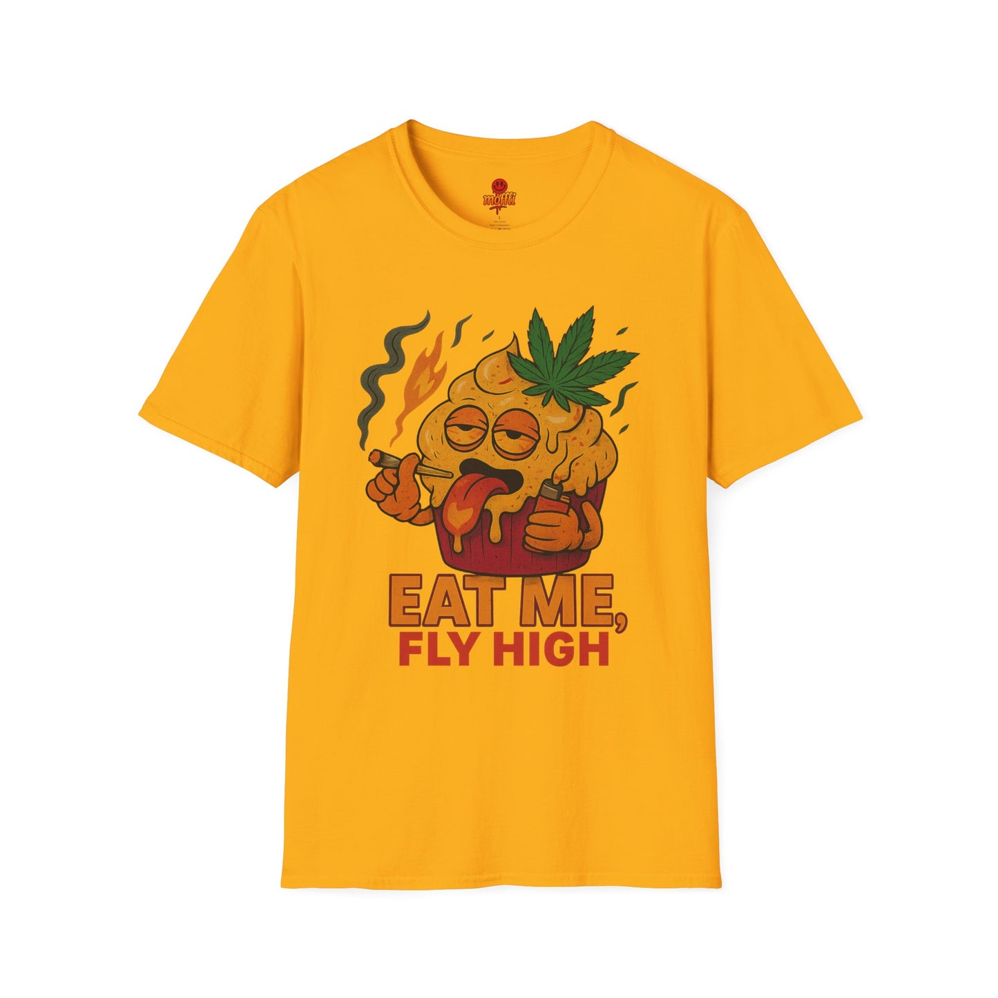 Eat Me Fly High T-Shirt – Funny Weed Muffin Shirt (Tax Included)