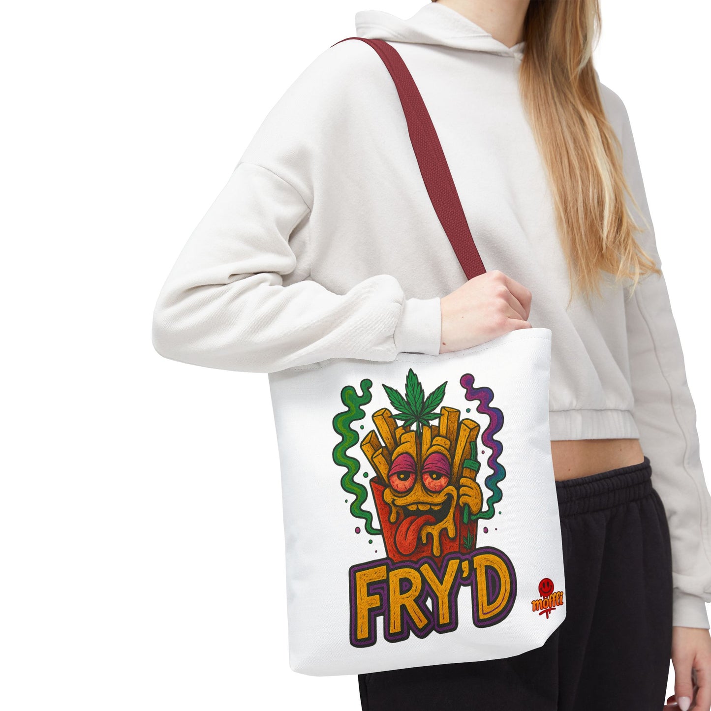 FRY’D Tote Bag – Funny Weed Fries 420 (Tax Included)
