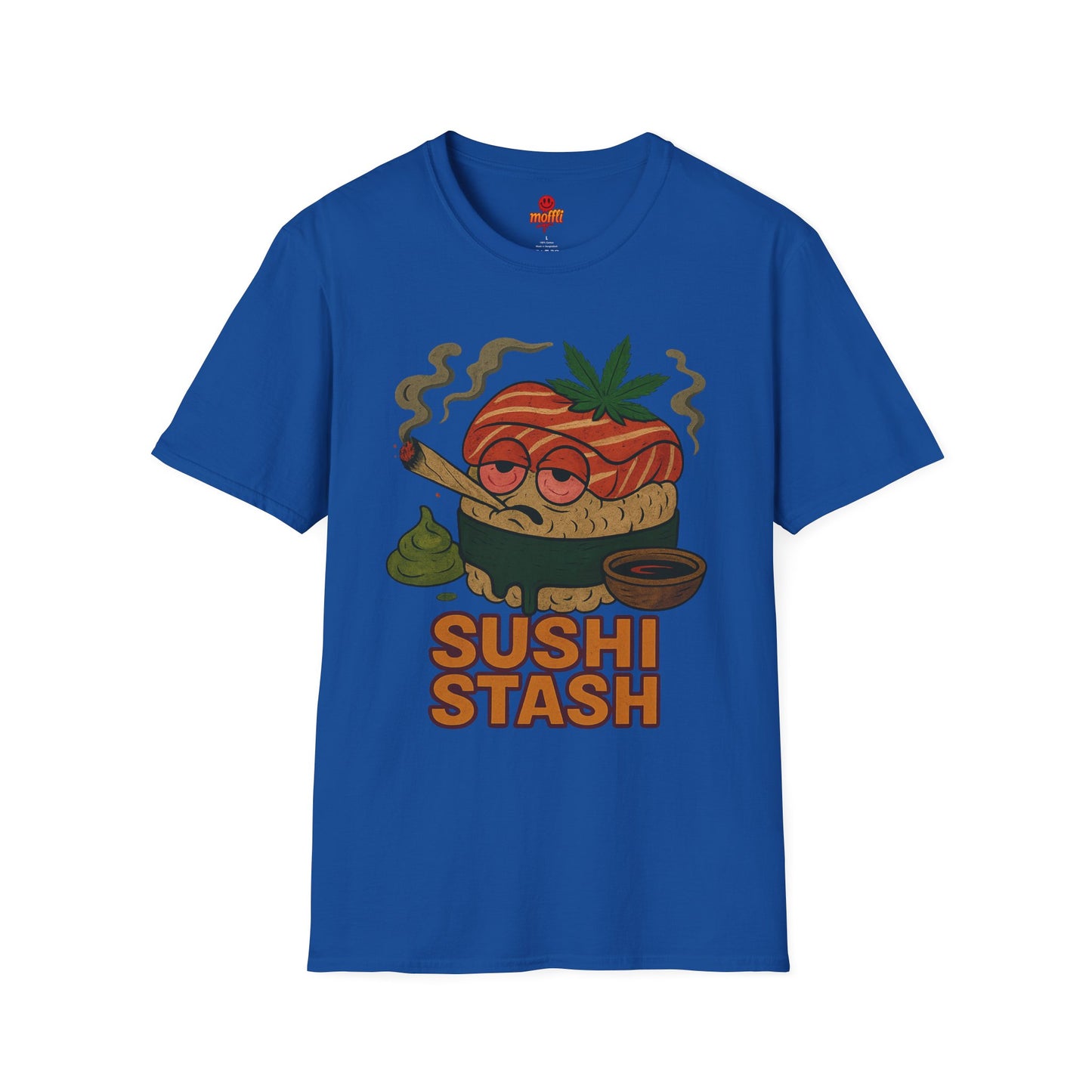 Sushi Stash T-Shirt – Funny Weed Sushi (Tax Included)