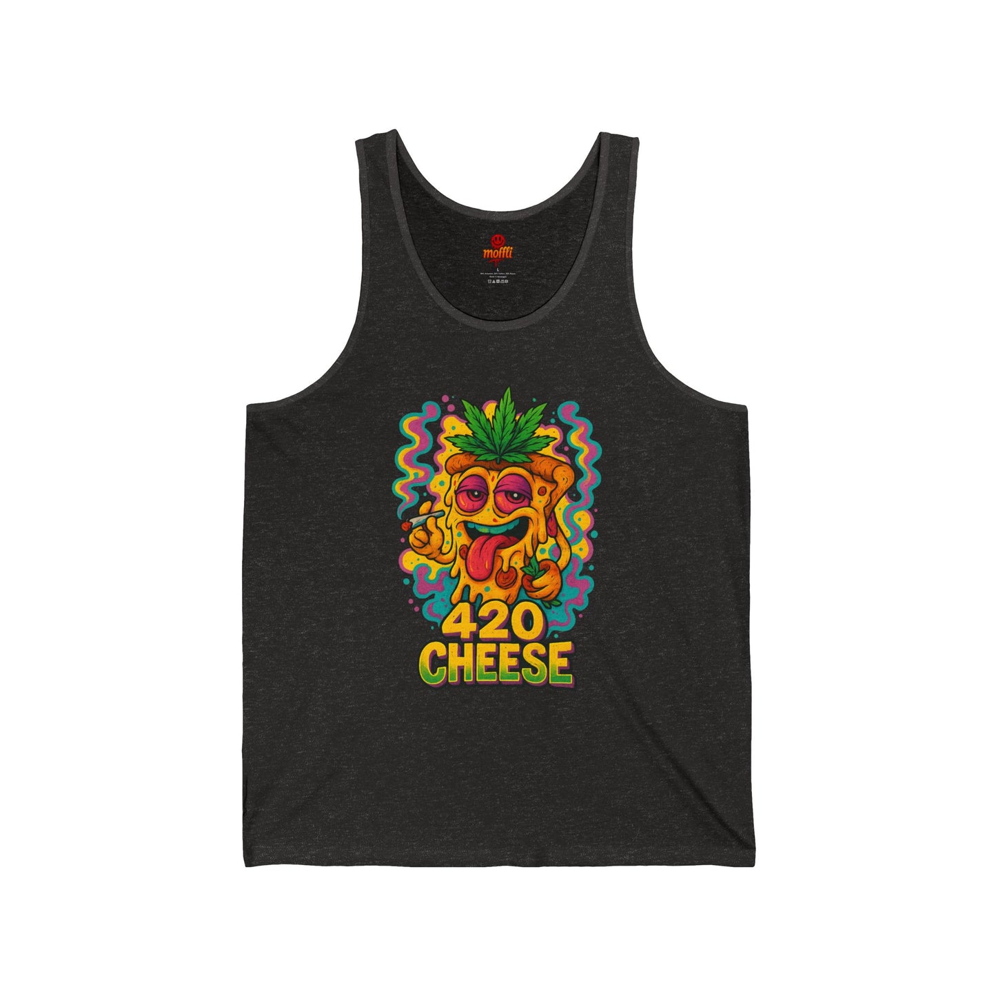 420 Cheese Tank Top, Funny Weed Cheese (Tax Included)