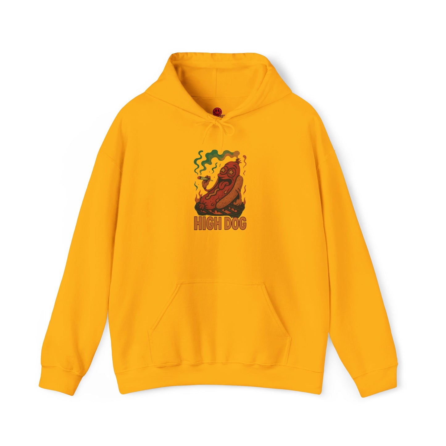 High Dog Hoodie – Funny Weed Hot Dog (Tax Included)