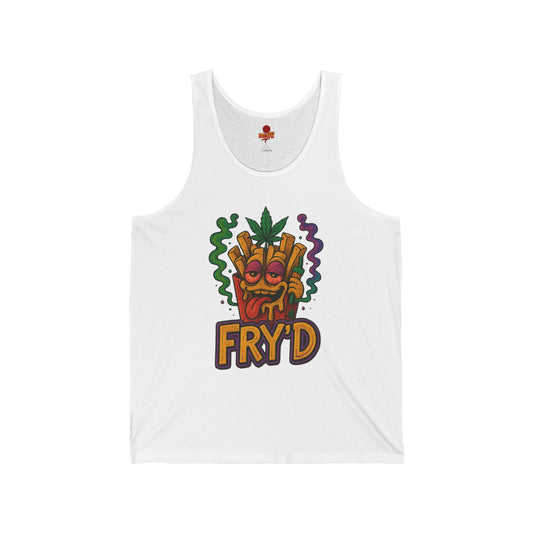 Fry’d Tank Top, Funny Weed Fries (Tax Included)