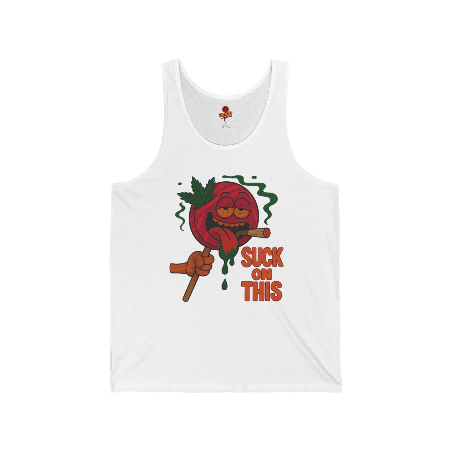 Suck On This Tank Top, Funny Stoner Lollipop  (Tax Included)