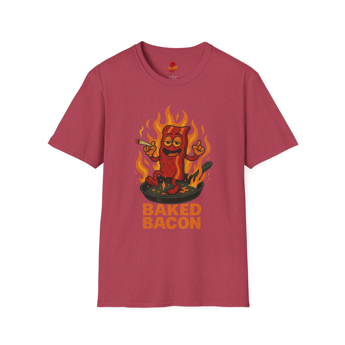 Baked Bacon T-Shirt – Funny Weed Bacon Shirt (Tax Included)