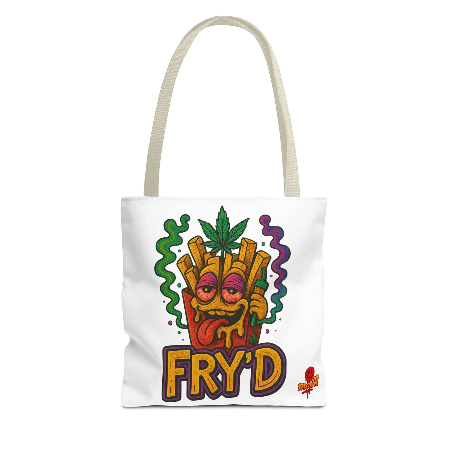 FRY’D Tote Bag – Funny Weed Fries 420 (Tax Included)