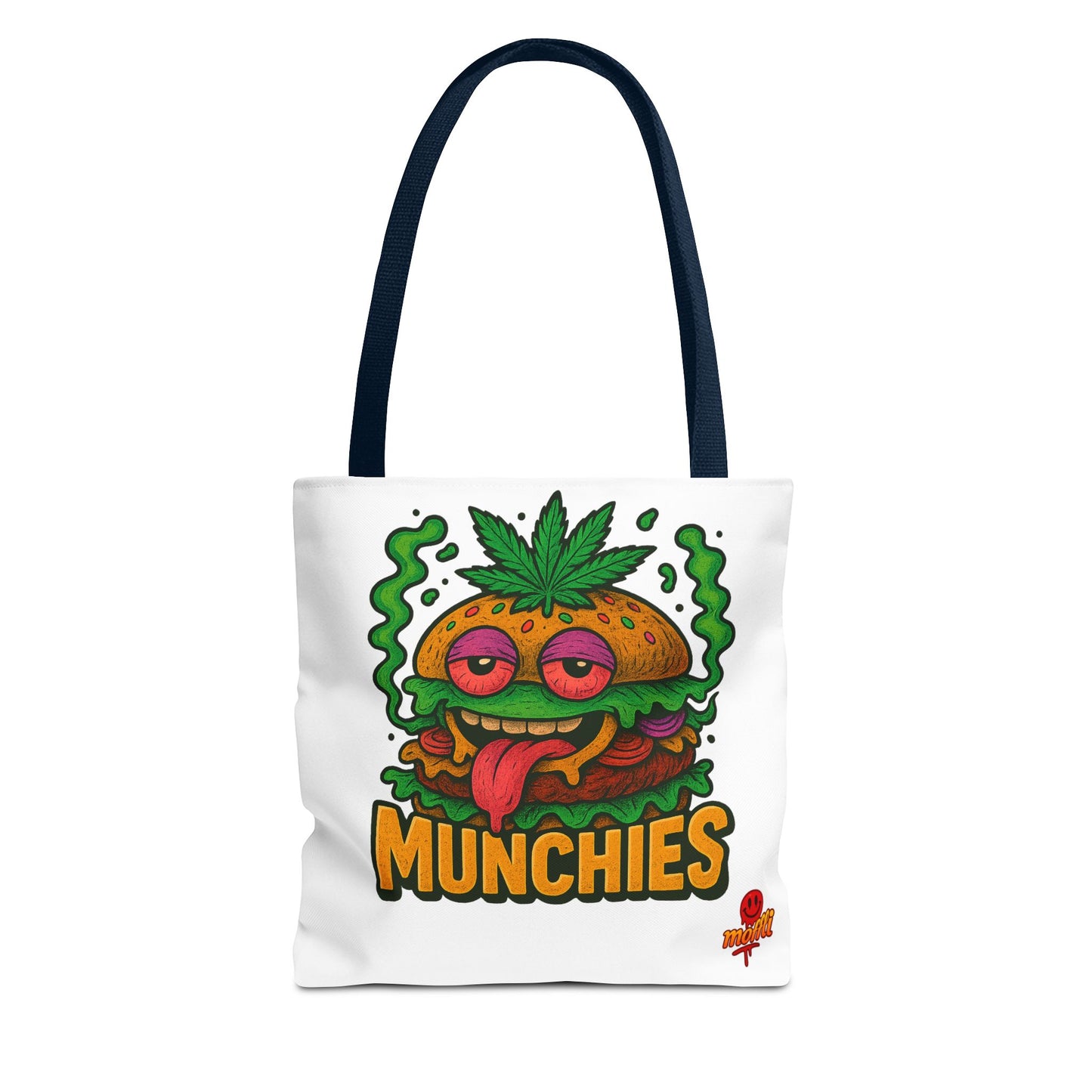 Munchies Burger Tote Bag – Funny Weed Food (Tax Included)