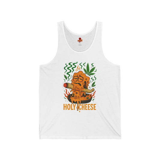 Holy Cheese Tank Top, Funny Weed Cheese (Tax Included)