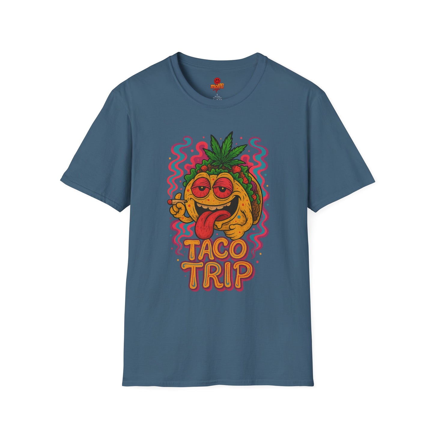 Taco Trip T-Shirt – Funny Weed Taco Shirt (Tax Included)
