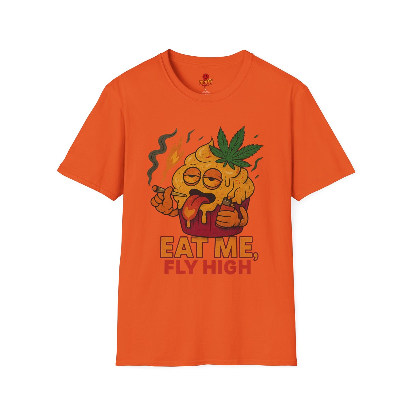Eat Me Fly High T-Shirt – Funny Weed Muffin Shirt (Tax Included)