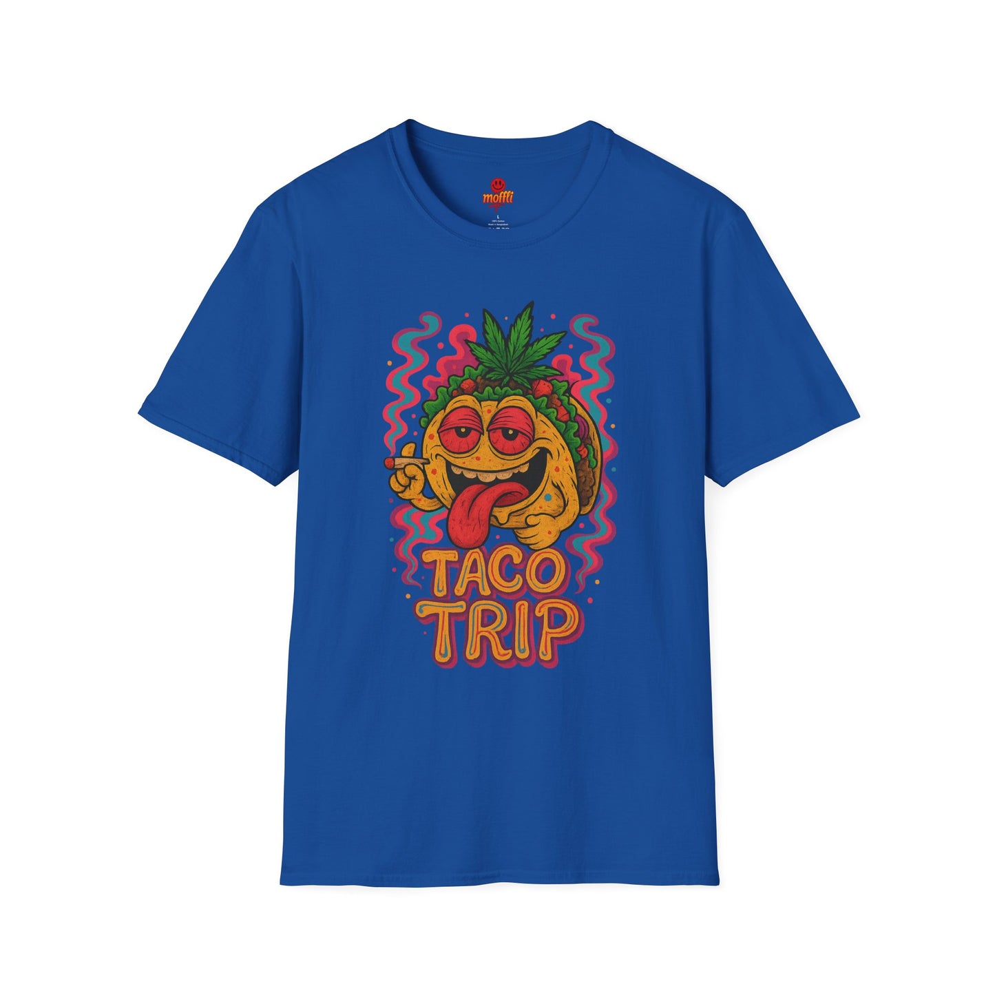 Taco Trip T-Shirt – Funny Weed Taco Shirt (Tax Included)