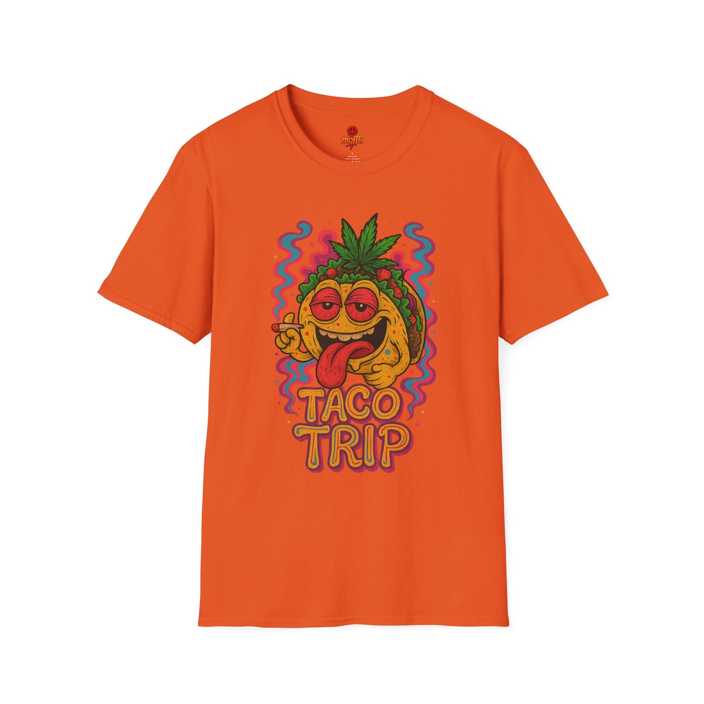 Taco Trip T-Shirt – Funny Weed Taco Shirt (Tax Included)