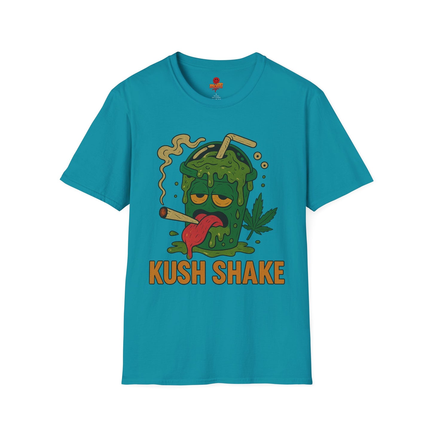 Kush Shake T-Shirt – Funny Weed Milkshake Shirt (Tax Included)
