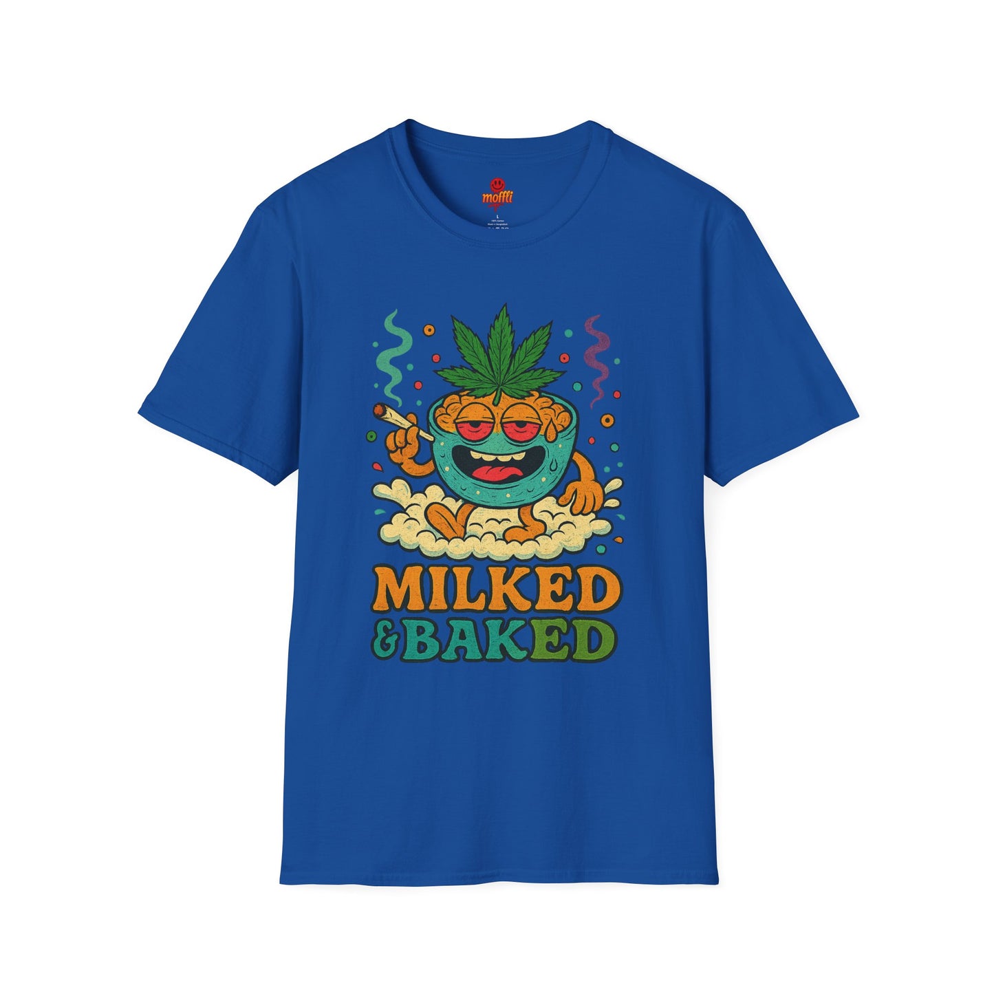 Milked & Baked Stoner  420 Cereal Shirt (Tax Included)