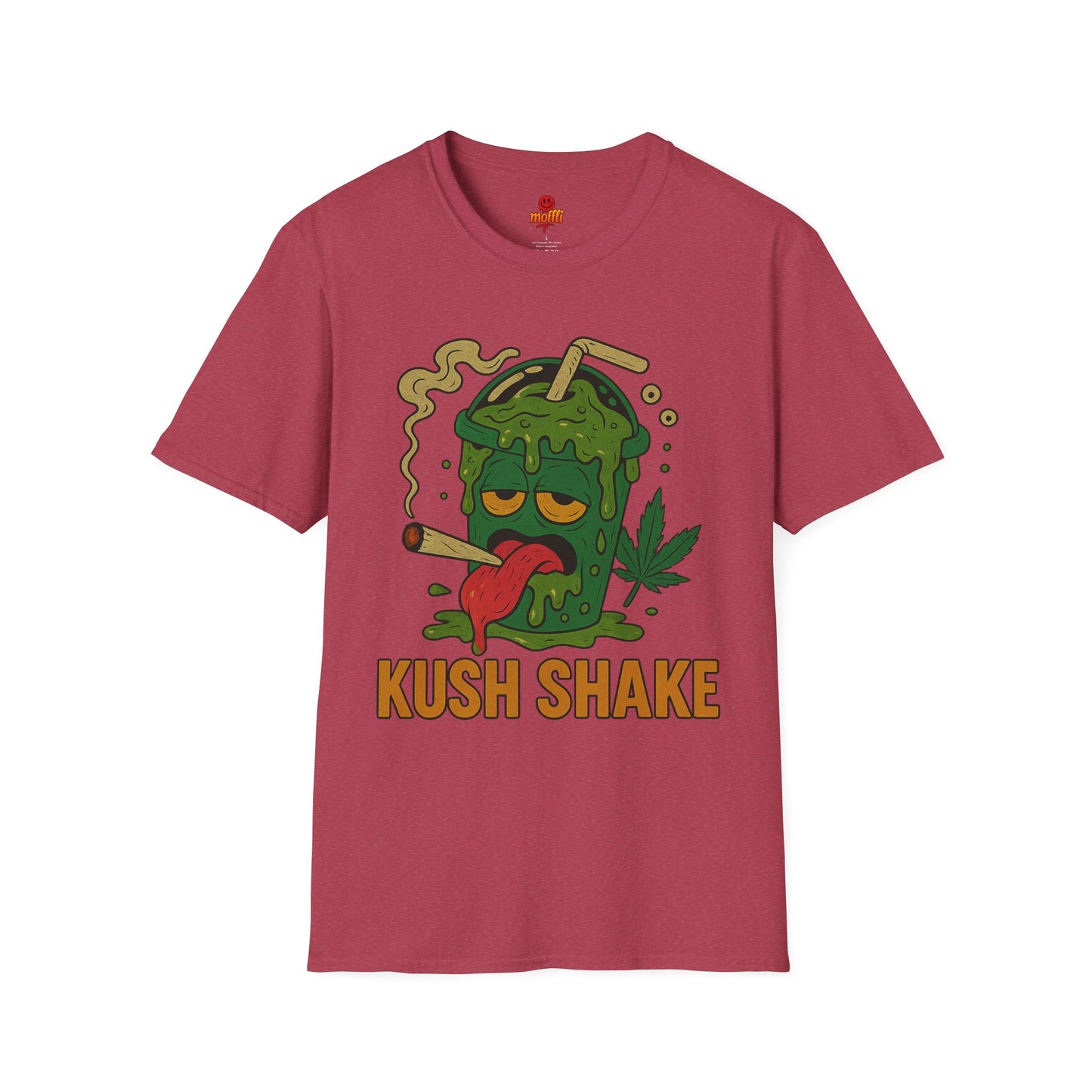 Kush Shake T-Shirt – Funny Weed Milkshake Shirt (Tax Included)