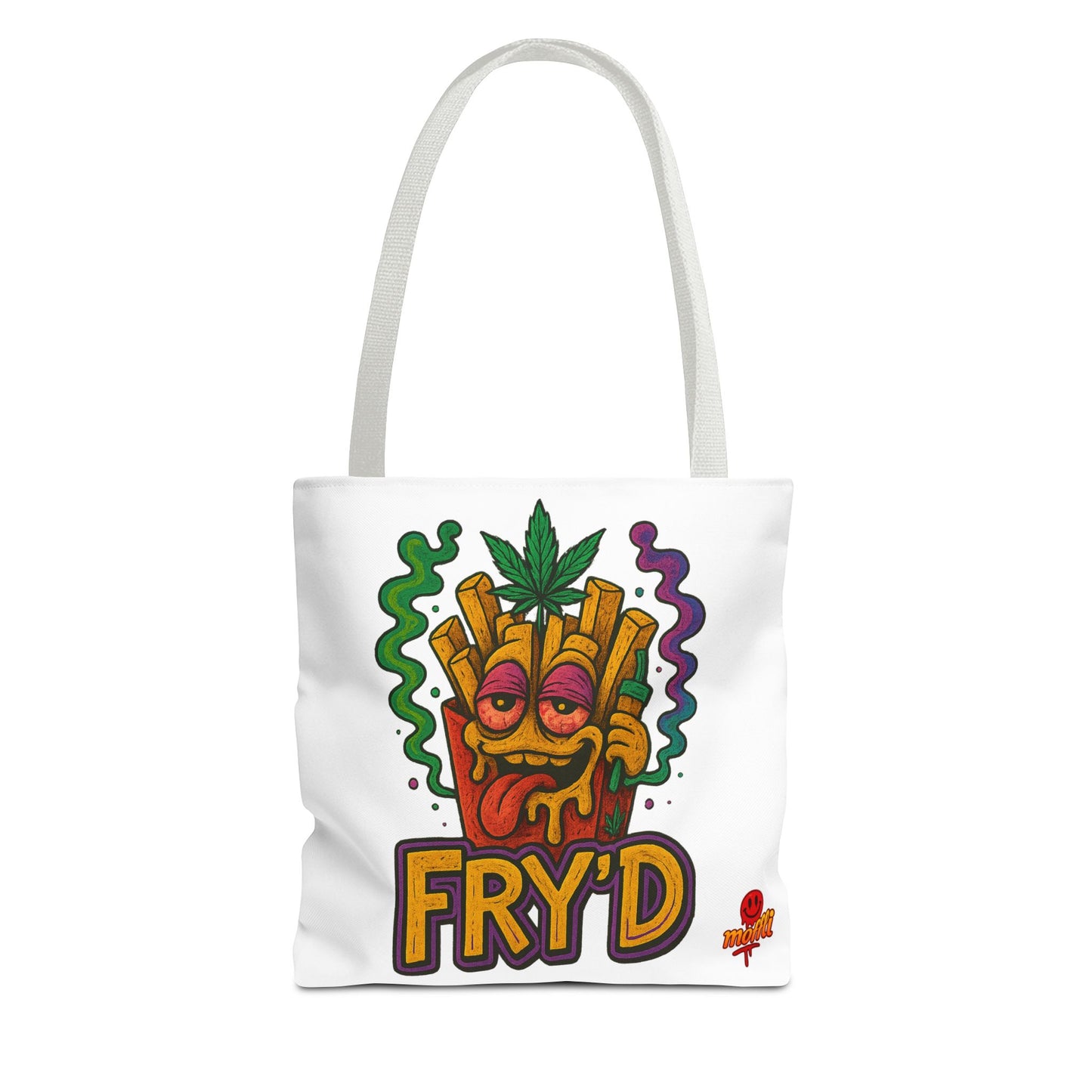 FRY’D Tote Bag – Funny Weed Fries 420 (Tax Included)