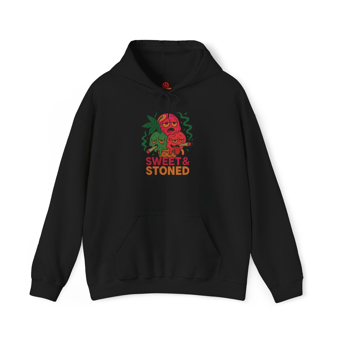 Sweet & Stoned Hoodie – Funny Weed Ice Cream (Tax Included)