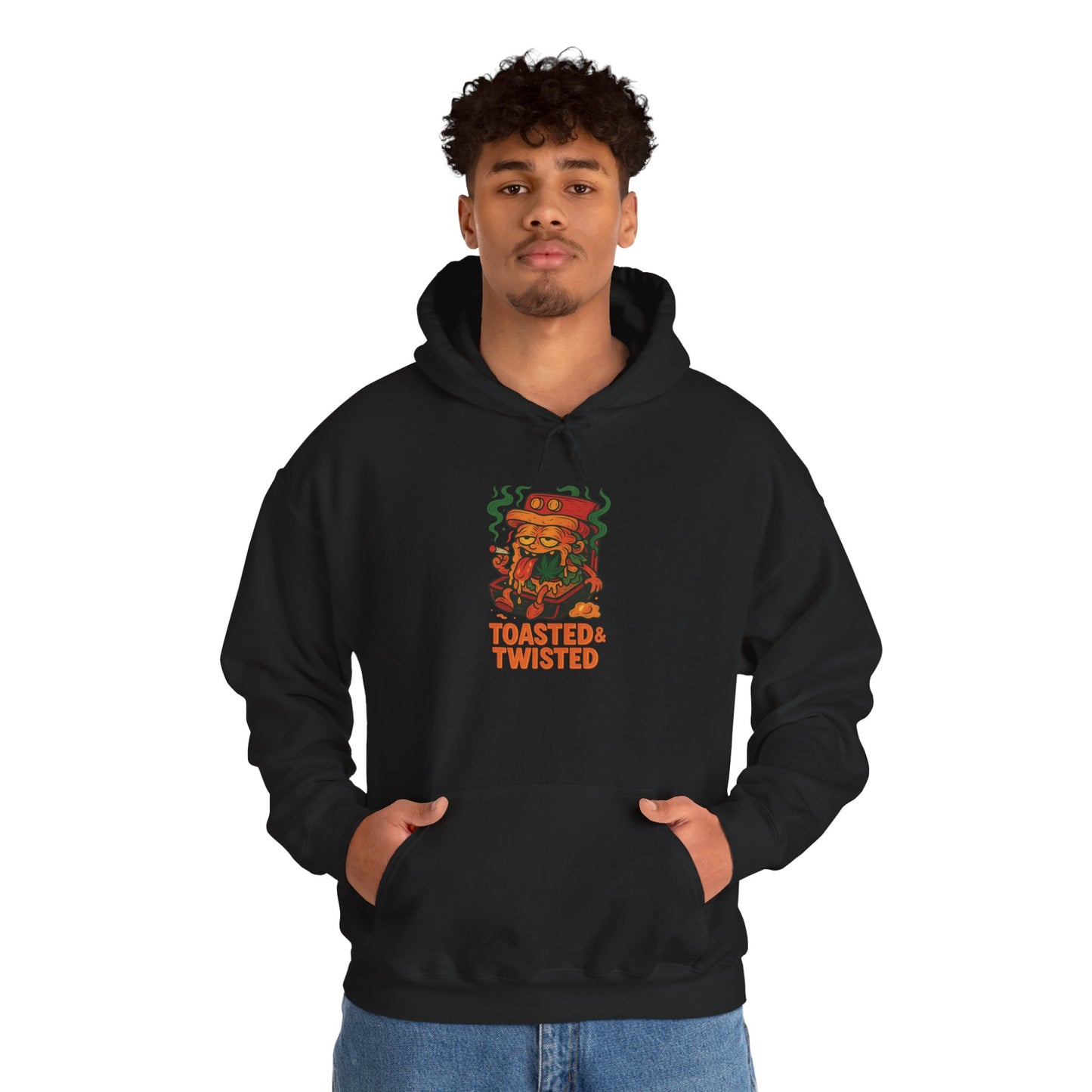 Toasted & Twisted Hoodie – Funny Baked Sandwich (Tax Included)