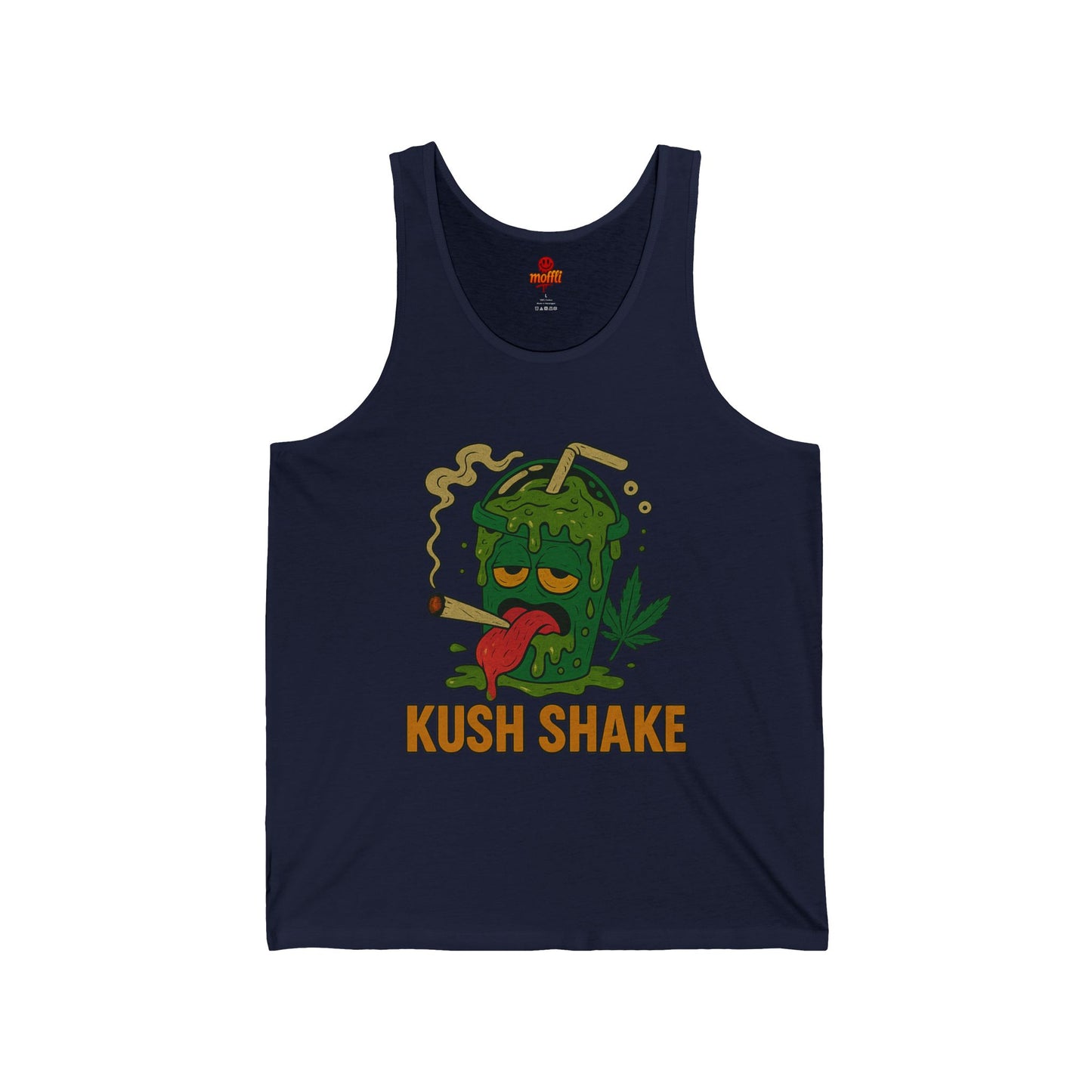 Kush Shake Tank Top, Funny Weed Milkshake (Tax Included)