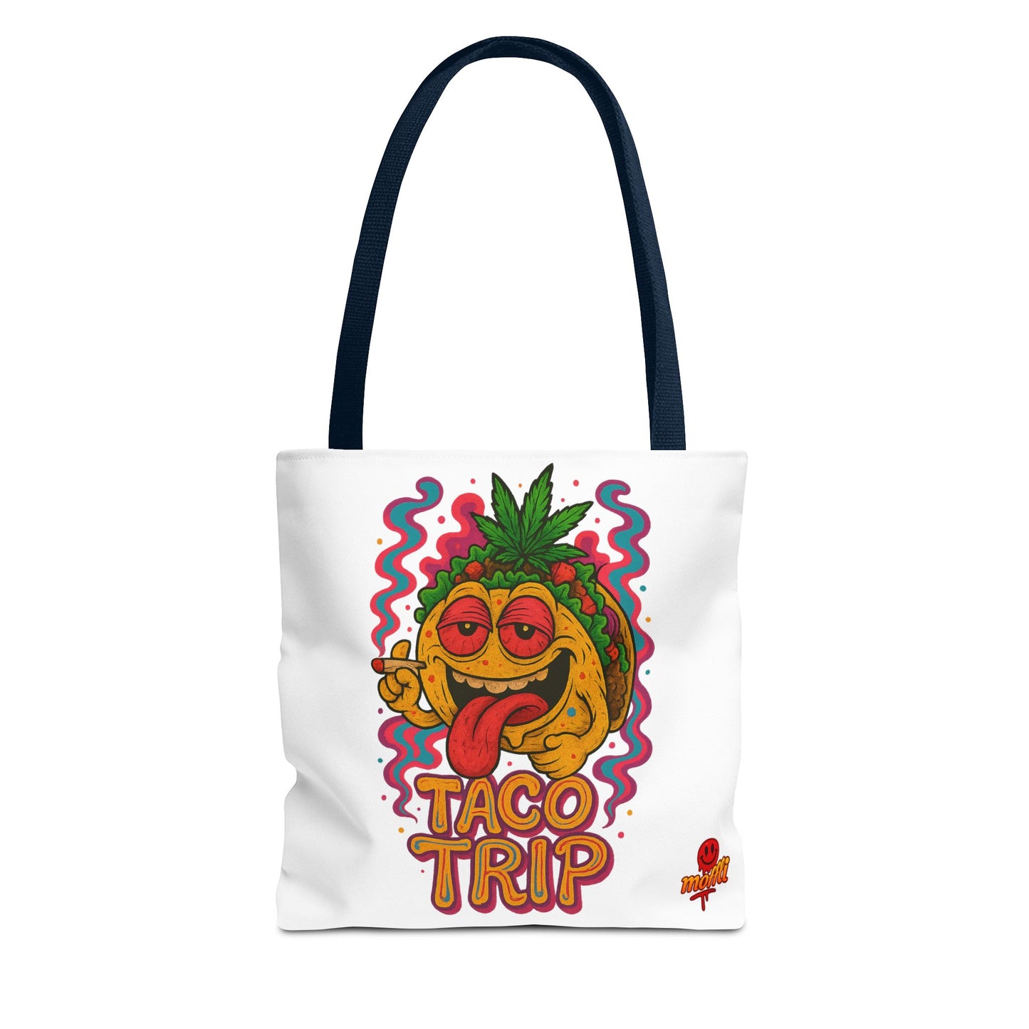 Taco Trip Tote Bag – Funny Stoner Taco Design (Tax Included)